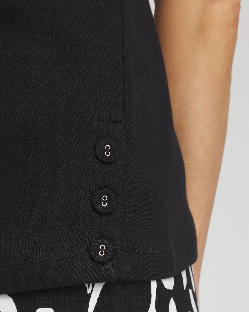 Men's Plus Size Button Detail Tank